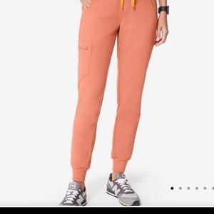 Coral FIGS Zamora Joggers Medium Petite